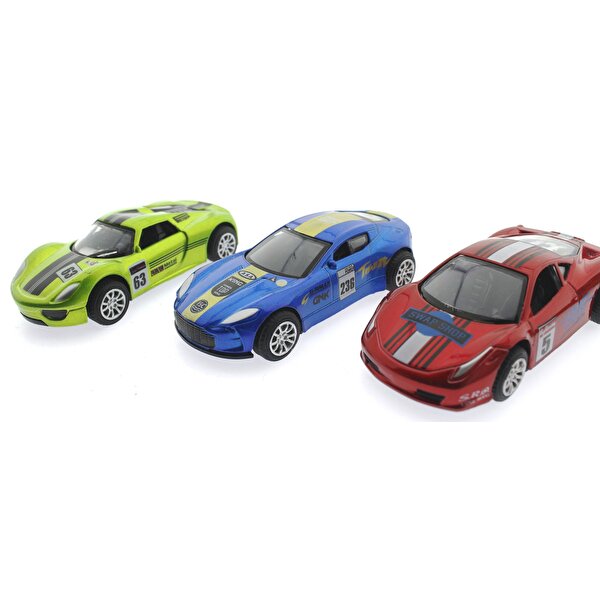 Die Cast 5'li Araba Seti