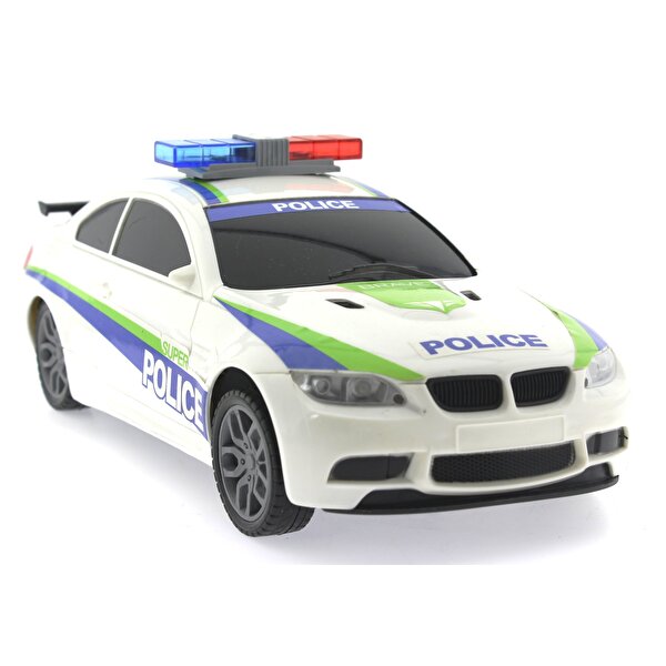Sürtmeli Sesli ve Işıklı Polis Arabası JB001