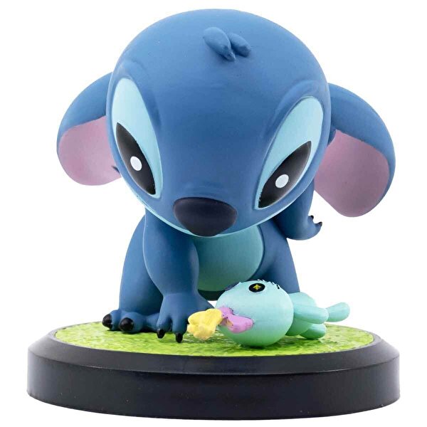 Disney Stitch Art Gallery Serisi Tekli Figür Paketi Stitch Gleaning the Scrump