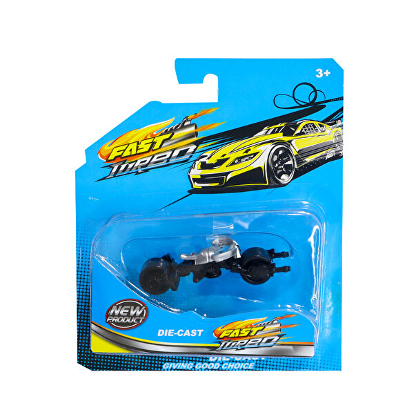 1:64 Ölçekli Die-Cast Yarasa Motorsiklet