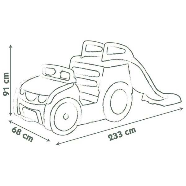 Smoby Life Kaydıraklı Macera Oyun Arabası