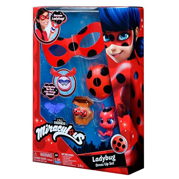 Miraculous Ladybug Maske ve Aksesuar Seti