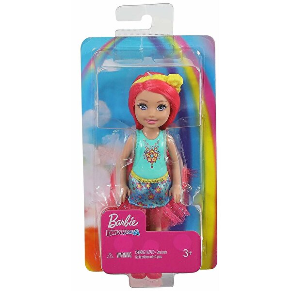Barbie Dreamtopia Chelsea Prenses Bebekler Kırmızı Saçlı GJJ97