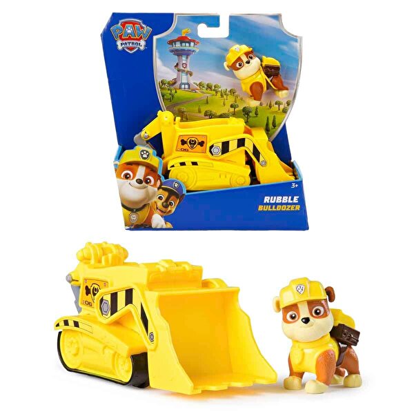 Paw Patrol Figür ve Görev Aracı Rubble