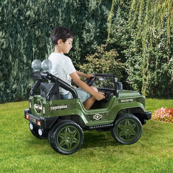 Commando 12 V Uzaktan Kumandalı Akülü Jeep