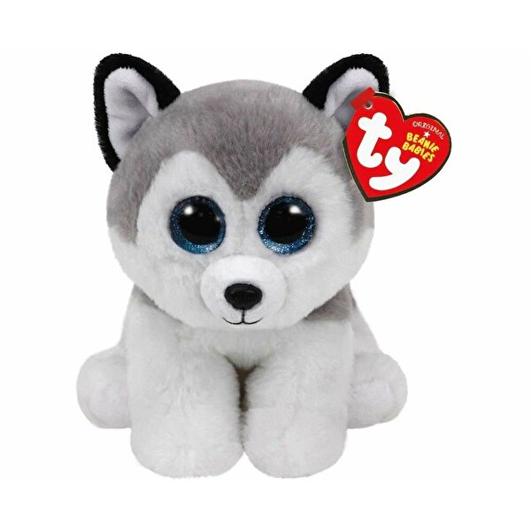 TY Beanie Babies Buff Sibirya Kurdu Peluş 15 Cm