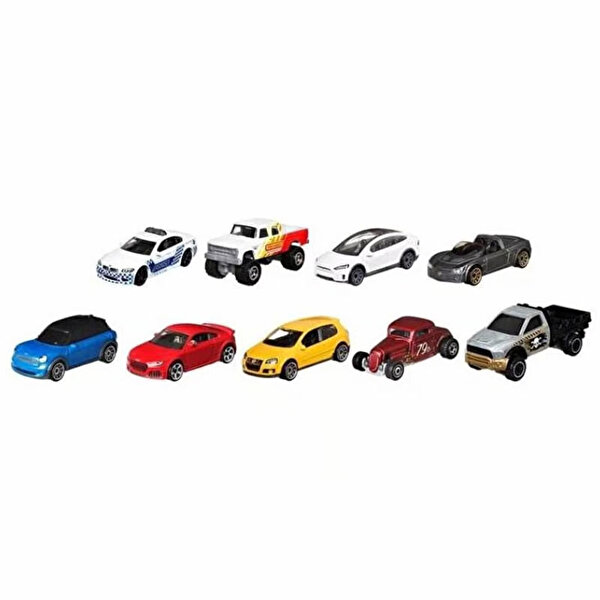 Matchbox Dokuzlu Araba Seti HKY00