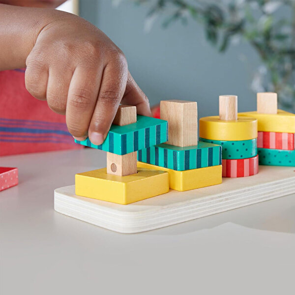 Fisher Price Ahşap Dizme Parçaları HXV05