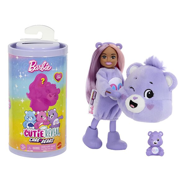 Barbie Cutie Reveal Sevimli Ayıcıklar Bebek Serisi Sürpriz Paket JCN97