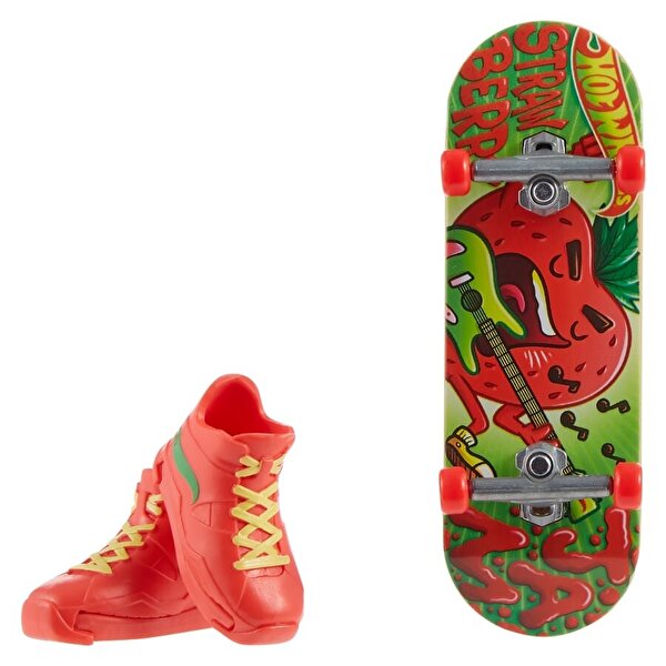Hot Wheels Skate Parmak Kaykay ve Ayakkabı Berry Cool HVJ80