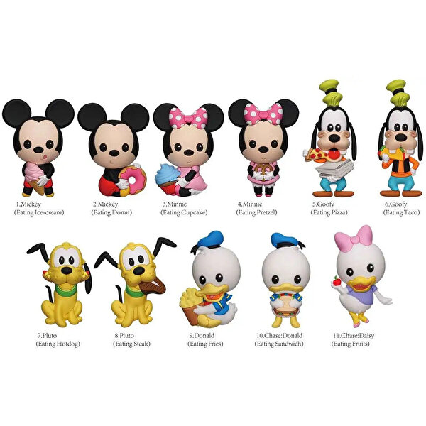 Monogram Mickey and Friends Klipsli Figür