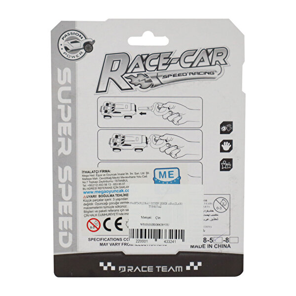 Anahtarlı Bas Gitsin Şehir Araçları Turuncu