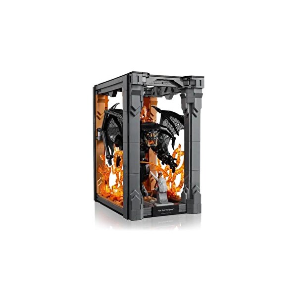 LEGO Icons Yüzüklerin Efendisi: Balrog Kitaplık Dekoru 10367