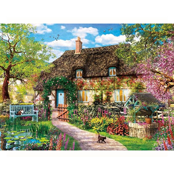 Clementoni High Quality Collection The Old Cottage Puzzle 1000 Parça