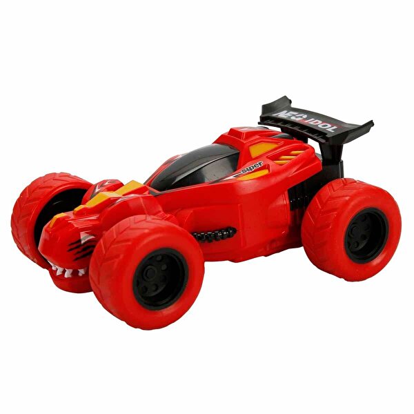 Akrobatik Sürtmeli Yarış Arabası Kırmızı
