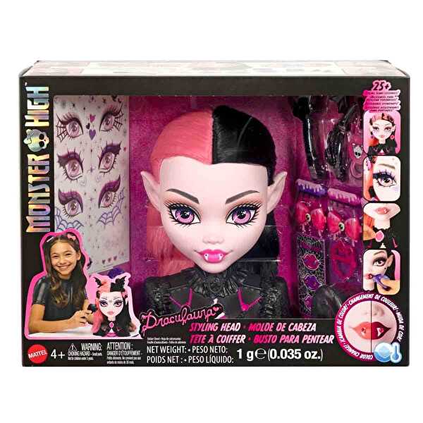 Monster High Draculaura Saç Tasarım Büstü JML42