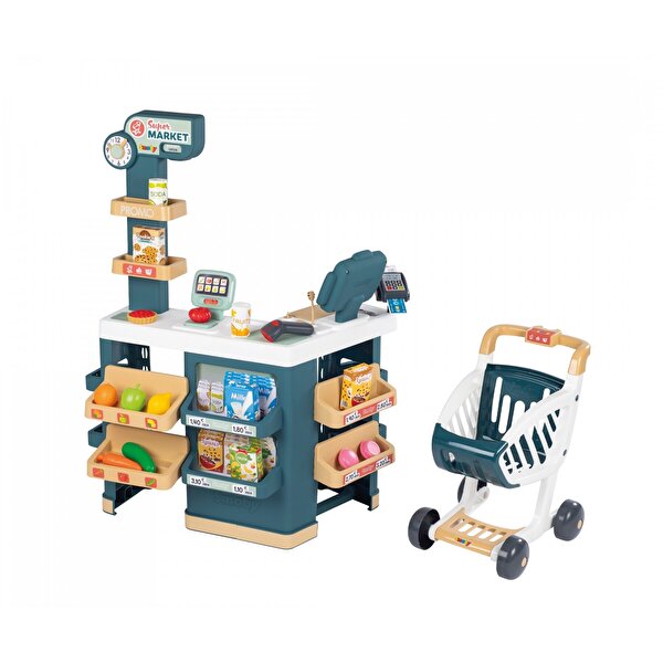 Smoby Alışveriş Arabalı Süpermarket
