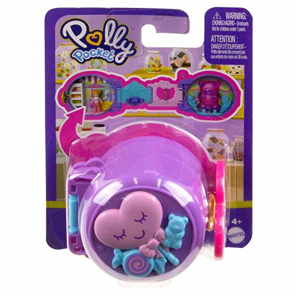 Polly Pocket Sevimli Hayvancık Temalı Mini Oyun Setleri HRD76