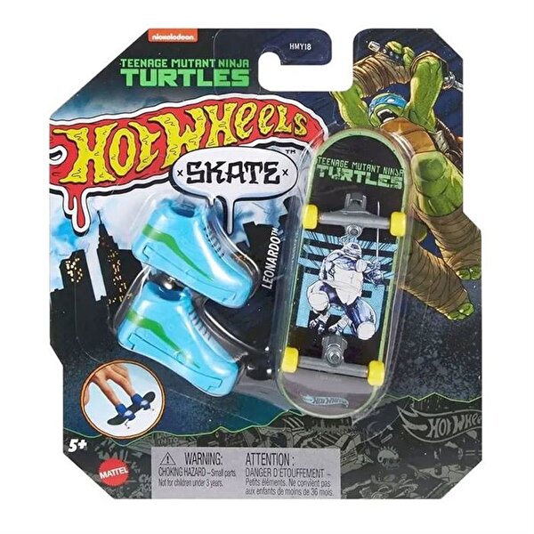 Hot Wheels Skate Parmak Kaykay ve Ayakkabı Paketleri Leonardo HVK32