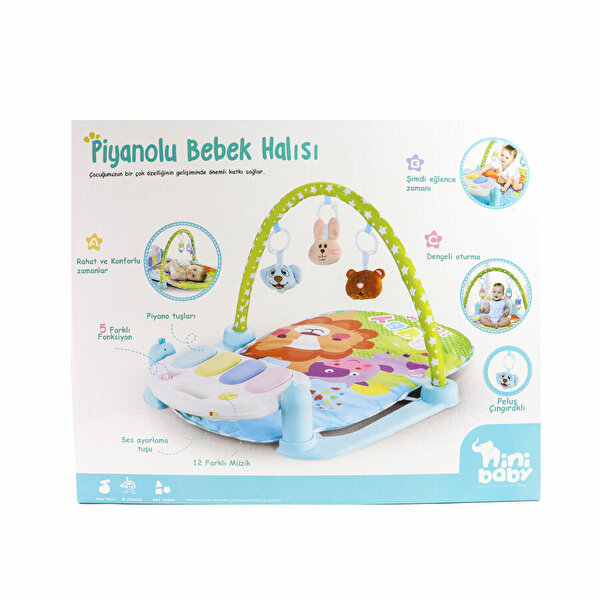 Piyanolu Bebek Halısı