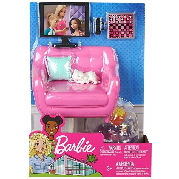 Barbie'nin Ev Dekorasyonu Setleri HJL55