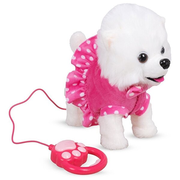 Pilli Sesli Yürüyen Sevimli Köpek Puffy