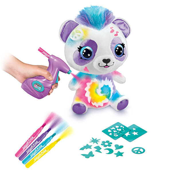 Airbrush Plush Peluş Panda