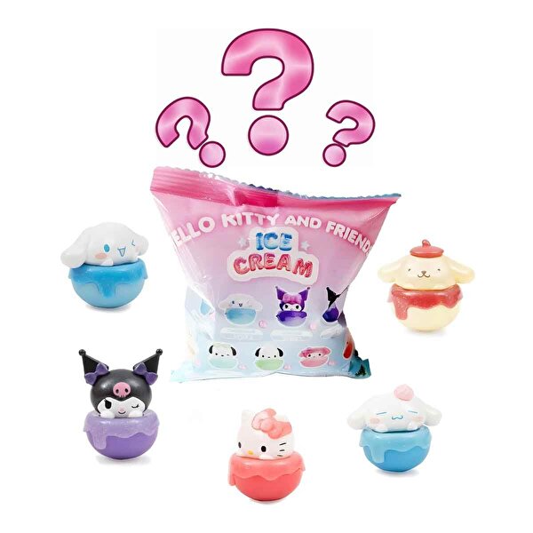 Hello Kitty Ice Cream Serisi Mini Figür Sürpriz Paket