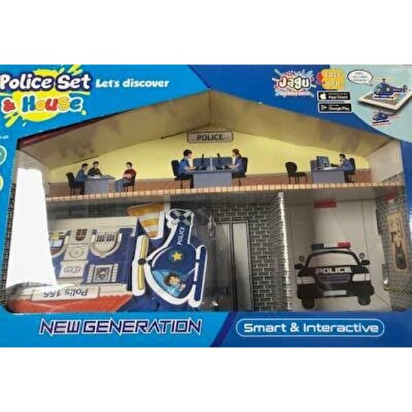 Akar Oyuncak Meslek Seti Polis Karakol Ev