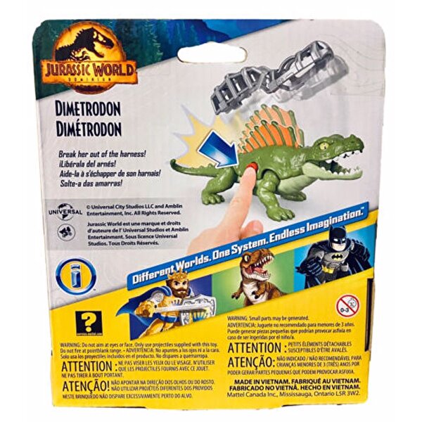 Imaginext Jurassic World Temel Araçlar Dimetrodon GVV96