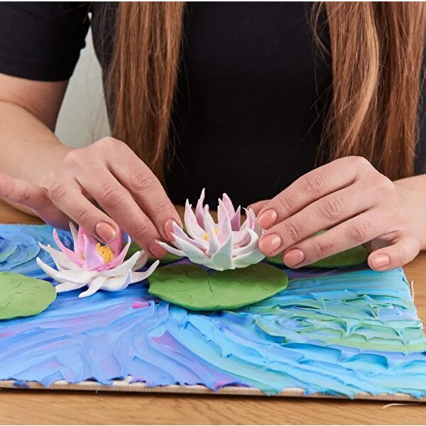OKTO Water Lilies 3D Duyusal Sanat Seti