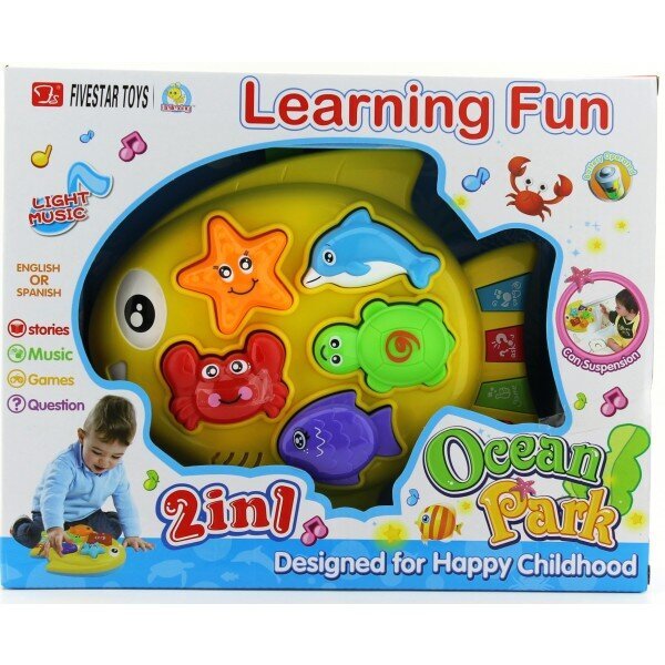 İngilizce ve İspanyolca Konuşan Eğitici Balığım