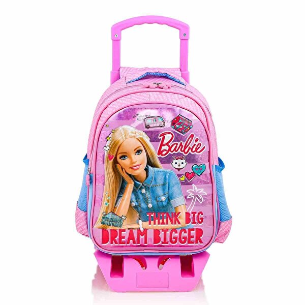 Barbie Çekçekli İlkokul Çantası Dreamhouse Jean