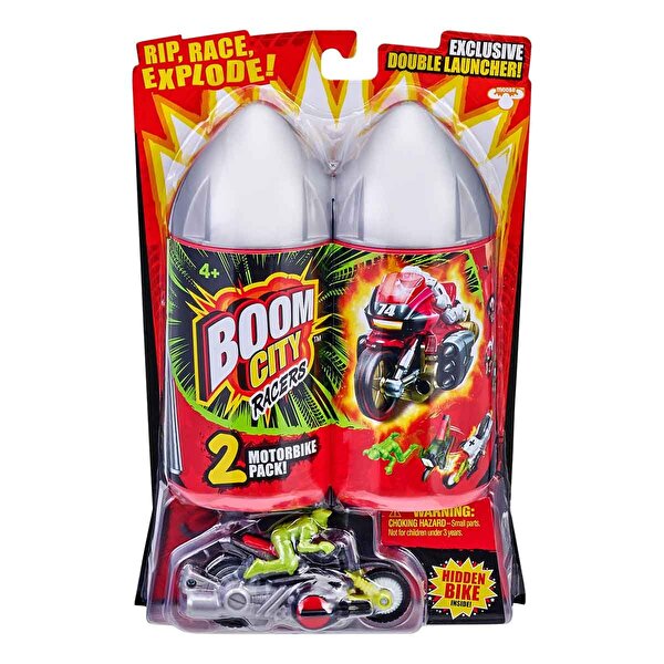 Boom City Racers Motorsiklet İkili Paket