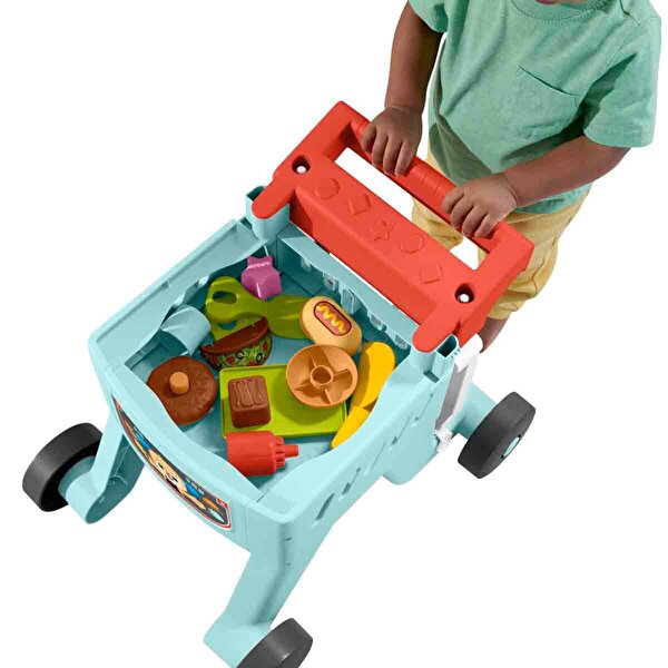 Fisher Price 4'ü 1 Arada Alışveriş Sepeti Yürüteç JLM95