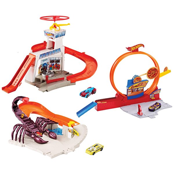 Hot Wheels Gösteri Dünyası Oyun Setleri