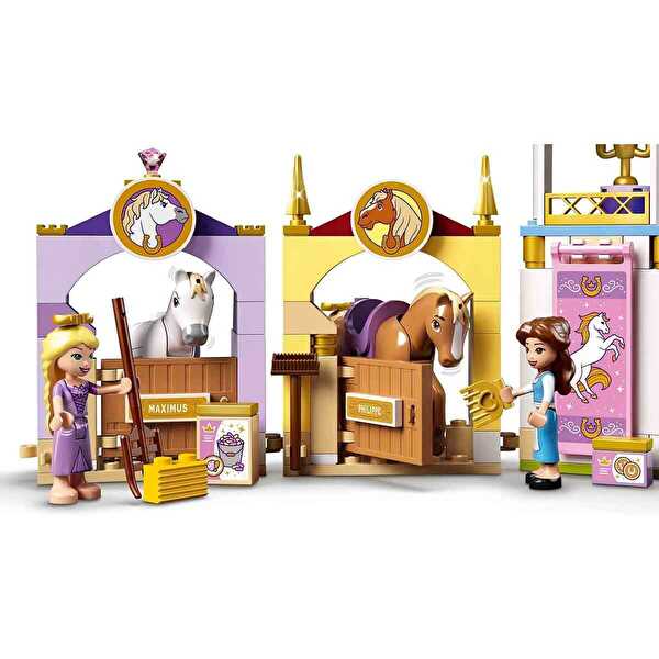 LEGO Disney Belle ve Rapunzel'in Kraliyet Ahırları 43195