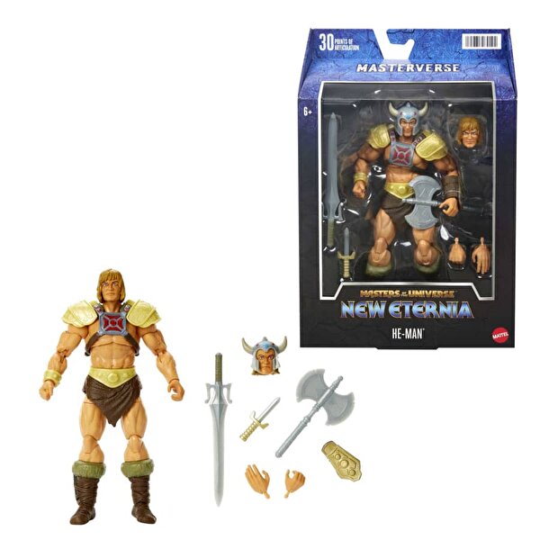 Motu Masterverse Aksiyon Figürleri Revelation He-Man HDR37