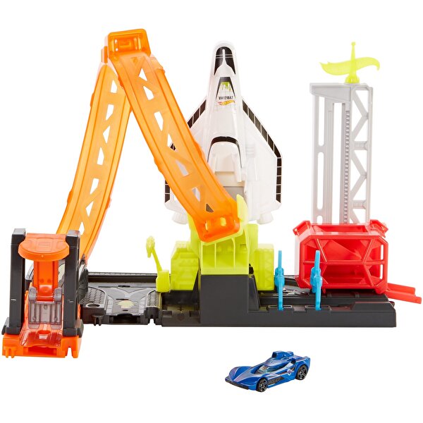 Hot Wheels Tekerlekli Yarış Dünyası Oyun Seti Roket Temalı GTT75