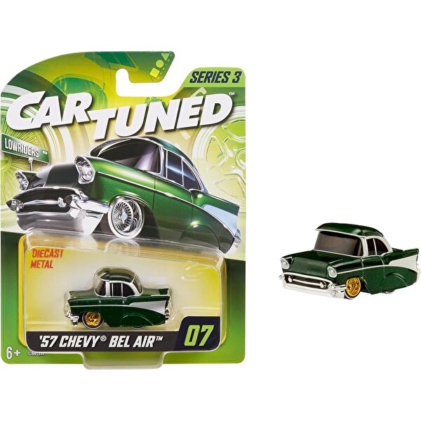 CarTuned JDM Seri 3 Arabalar 57 Chevy Bel Air Yeşil