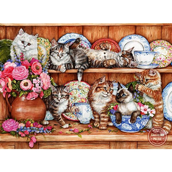 Anatolian Puzzle 1000 Parça Yavru Kediler