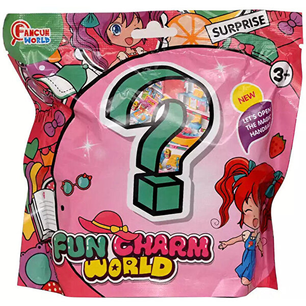 Fun Charm Taşınabilir Dollhouse Sürpriz Paket Set