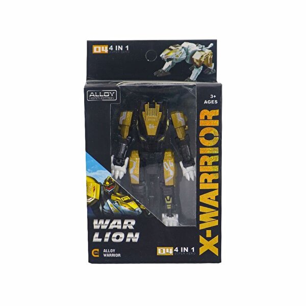 X - Warrior 4'lü Transformer Seti War Lion