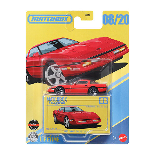 Matchbox Premium Arabalar 1990 Chevy Corvette Zr1 JJV94