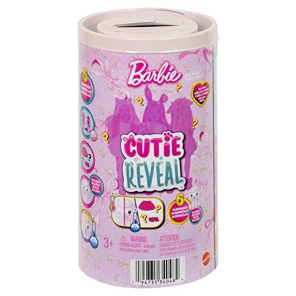 Barbie Cutie Reveal Sevimli Ayıcıklar Chelsea Küçük Bebekler ve Aksesuarları JMW63