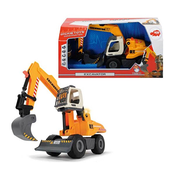 Sesli ve Işıklı Ekskavatör