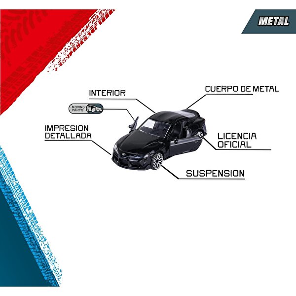 Majorette Black Edition 5'li Araç Seti