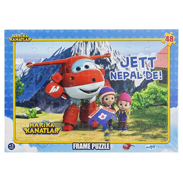 Harika Kanatlar Frame Puzzle Jet Nepal'de 48 Parça