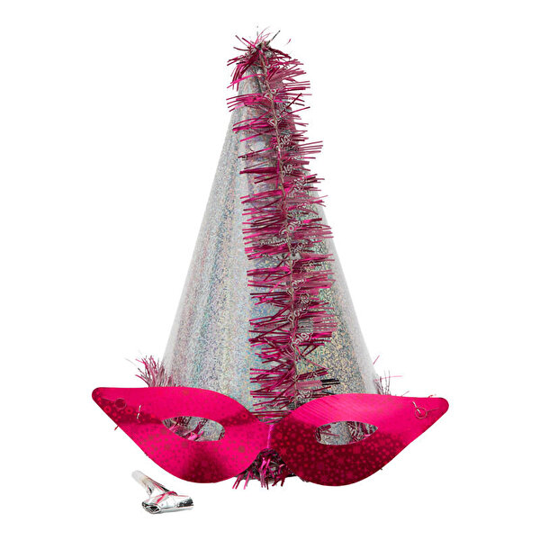 Yılbaşı Şapkası Katyon Set