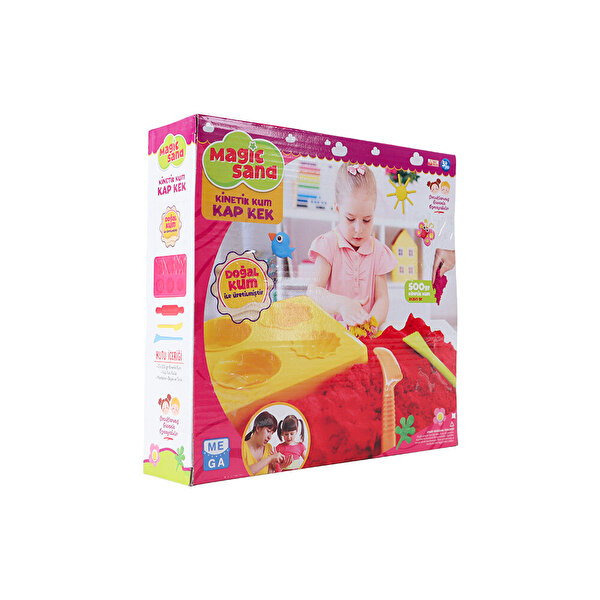 Magic Dough Cup Cake Kinetik Kum Oyunu